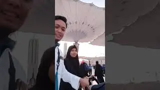 Musim dingin di masjid Nabawai berasama Keluarga Senang rasanya