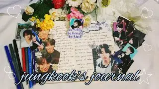 How To Make Bts Journal /Jungkook journal /Bts journal