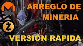 Mining RiG 4 GTX 1050 TI - Arreglo de Minado (Fast version)