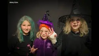 Fotoshooting Halloween Fotostudio Bildideen Hexen, Zombies,  Vampire mit Kinder und Erwachsene...