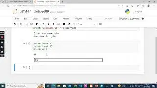 user input in python3