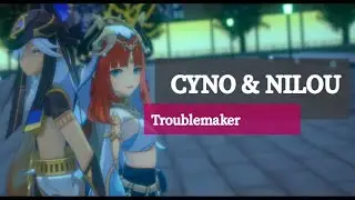 [VRChat MMD] Cyno and Nilou -Trouble Maker