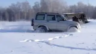 УАЗ   Patriot  -  Новогодний кураж  !