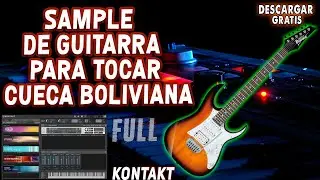 sample de Guitarra para tocar cuecas para kontakt