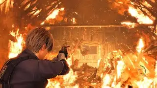 Resident Evil 4 Remake Mendez boss texture bug