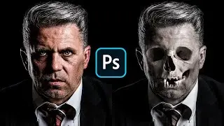 Photoshop Manipulation Tutorial - Horror Face - Adobe Photoshop CC 2020