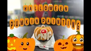 Halloween Pumpkin Painting!!