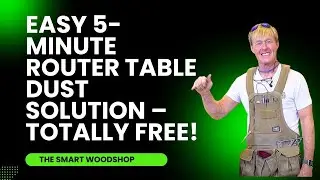 Easy 5-Minute Router Table Dust Solution – Totally Free!