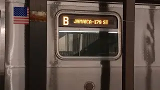 BLETransit EXCLUSIVE!! R160 B Train to Jamaica-179@Sutphin Boulevard!