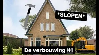 IK BEN VERHUISD! *SLOPEN*  (De verbouwing #1)