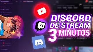 Como FAZER SERVIDOR DISCORD para STREAMER 🟣 EM 3 MINUTOS │ 2023