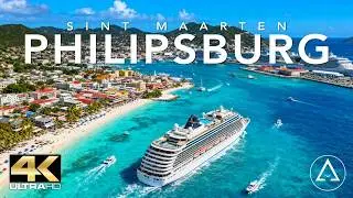 SAINT MARTIN - PHILIPSBURG - SINT MAARTEN IN 4K DRONE FOOTAGE (ULTRA HD) - St. Martin From Above UHD