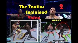 Israel Adesanya vs Robert Whittaker 2 Reveals an amazing truth about fight IQ -Tactics (video)