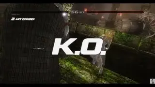 Dead or Alive 5 Last Round Gen Fu vs Helena (sexy opera white suit)