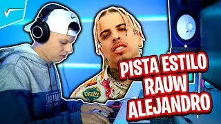 Haciendo una PISTA estilo RAUW ALEJANDRO - Como hacer un beat de reggaeton en FL Studio 20 Tutorial