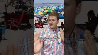 The Homeschooled Kid Goes to the Beach... ⛱️ 