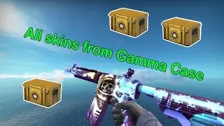 All skins from Gamma Case | The Gamma Collection