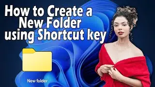 How To Create New Folder In Computer | Create New Folder In Laptop | Windows 11 | In Sinhala