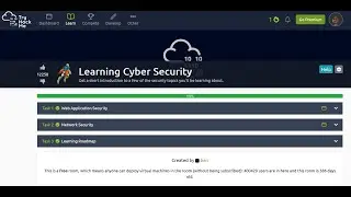 TRYHACKME || Learning Cyber Security || 2022 || WALKTHROUGH