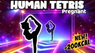 HUMAN TETRIS | Immersive Interactive Warm Up | Pregnant Version