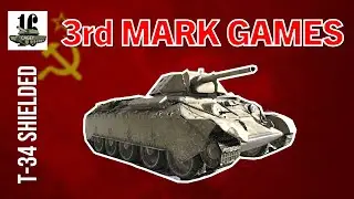 T34 (Shielded) | Ace Tanker games & 3rd mark | World of Tanks Console