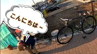 秋津【ピストバイク】FIXED GEAR BERSEPEDA SORE HARI DI JALANAN JEPANG 🇯🇵　#fixedgear#fixie#サイクリング