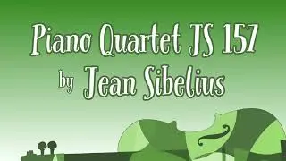 Jean Sibelius Piano Quartet JS 157 - American Premier by the Varro Quartet