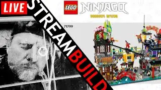🔴 Building LEGO Ninjago City Markets (71799) Live!