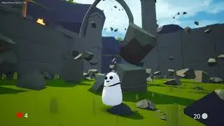 Inverting Gravity - Blob Person