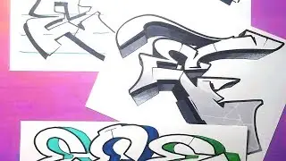 Graffiti Letter Tricks! (Intermediate)