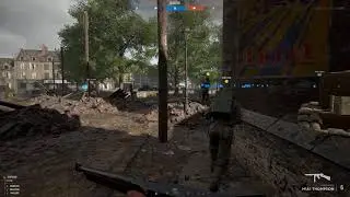 Shooting people with a rocket launcher. - Hell let loose