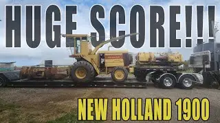 WE BOUGHT ANOTHER FORAGE HARVESTER - NEW HOLLAND 1900