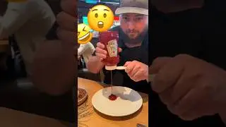 Как правильно выдавливать кетчуп 