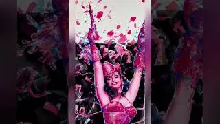 "Strip Strip Hooray" Dita Von Teese Poster Art