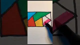 #oddlysatisfying #satisfyingvideo #oddlysatisfying #satisfyingcolouring #markers