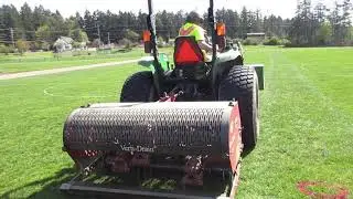 How to Deep Tine Aeration on Sports Fields