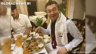 Japanese Ambassador eats golgappe, chaat in Varanasi, shares clip  #shorts