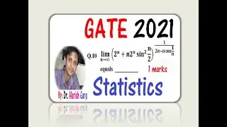 Limit based Question 10 GATE 2021 STATISTICS