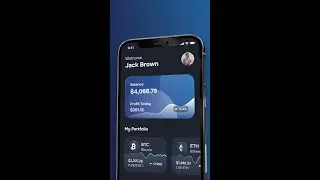 Crypto Trading App UI - A Unique Modern Design 