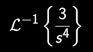 Example: Find the inverse Laplace transform of the given function
