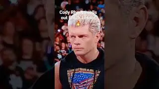 Cody Rhodes "You're not a cowboy. You're a Coward".
