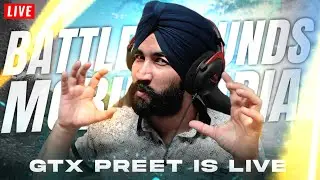 BGMI LIVE - HEADSHOT | CONQUEROR RANK PUSH | GTXPREET PUBG
