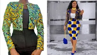 Reversible Cropped Jacket Tutorial / DIY Cutting and Stitching