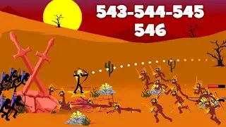 🏹 Invincible KYTCHU and His Architons - Stick War Legacy - Missions 543 - 544 - 545 - 546
