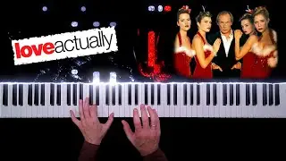 Love Actually Soundtrack - Billy Mack - Christmas Is All Around (piano cover by ustroevv)