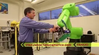 Hand Guidance Feature for FANUC CR-35iA Collaborative Robot