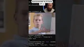Creating malicious software in Python Pt: 4