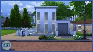 The Sims 4 : Super Small Modern Home! | Speed Build |