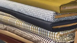Neue französische Stoffe für Jacken und Mäntel und Sweatshirts