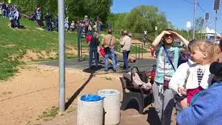 Авиапарад 9 мая 2018 в парке Тушино